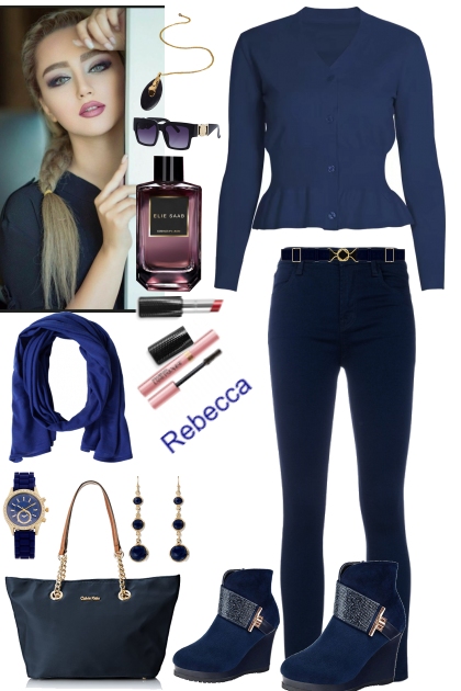 Blue Cool For You- Fashion set