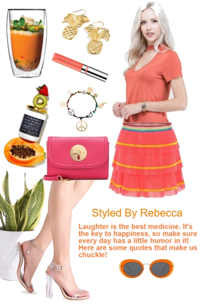 Colorful Skirt Day- Fashion set