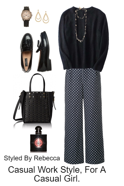 Casual Work Style, For A Casual Girl- Fashion set