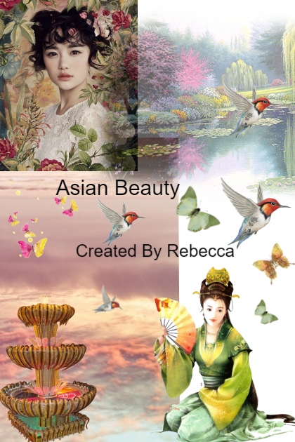 Asian Beauty- Fashion set