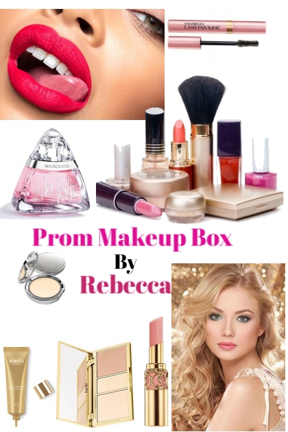 Prom Makeup Box - combinação de moda