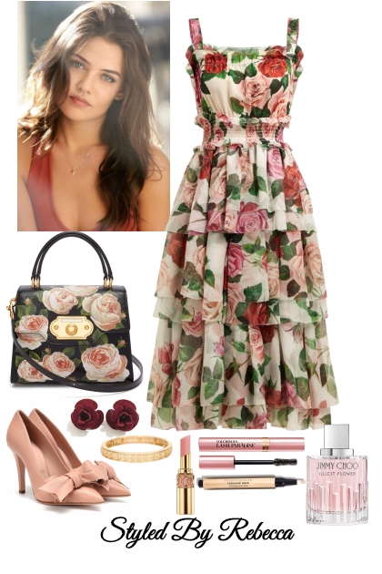 Rose Style For A Saturday- Modna kombinacija