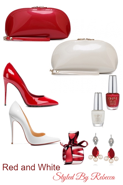 Red and White /Fashion picks for ladies.1/25/19- Modna kombinacija