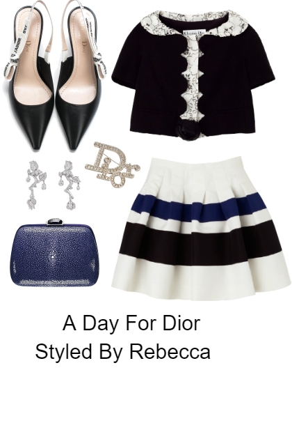 A Day For Dior- Combinazione di moda