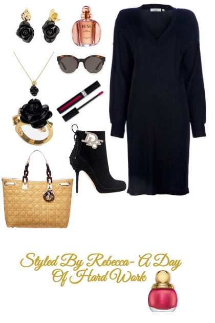 Work Style In Dior-Monday- combinação de moda