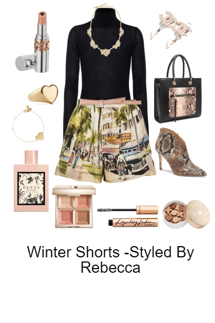 Winter Shorts -1/29- combinação de moda