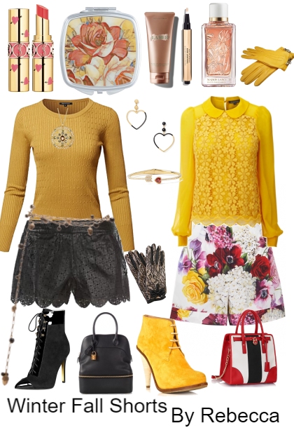 Winter Fall Shorts- Combinazione di moda