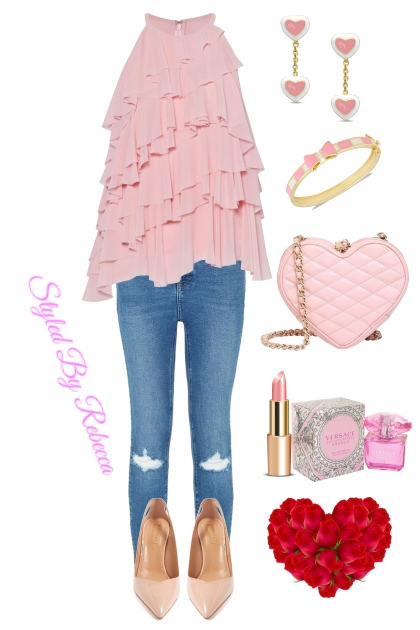 In Your Pink Dreams Baby- Fashion set