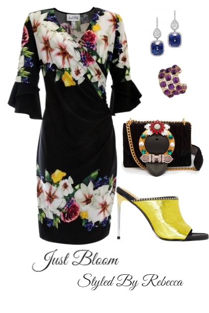 Just Bloom 2/26-Spring Dress- Модное сочетание
