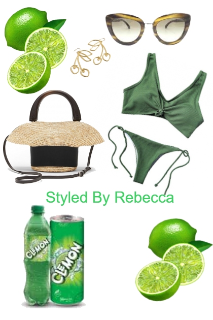 Summer Lime - combinação de moda
