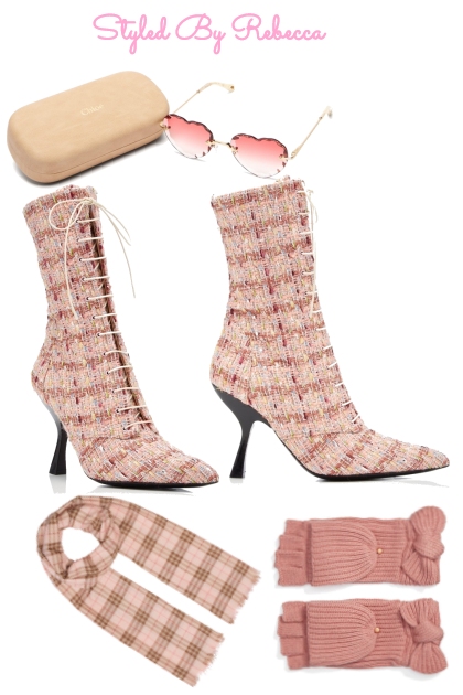 boots with a point- Fashion set