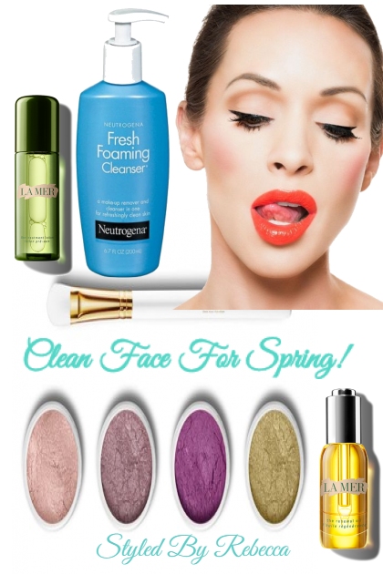 Clean Face For Spring- Fashion set