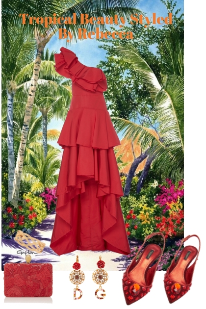 Tropical Beauty- Fashion set