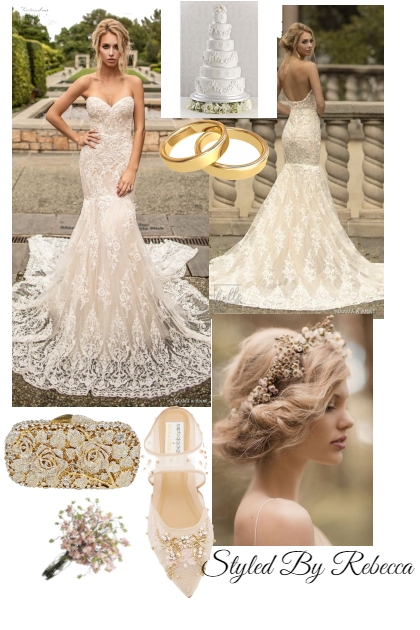 Wedding In Lace- combinação de moda