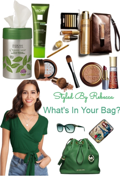 Whats In Your Bag- combinação de moda