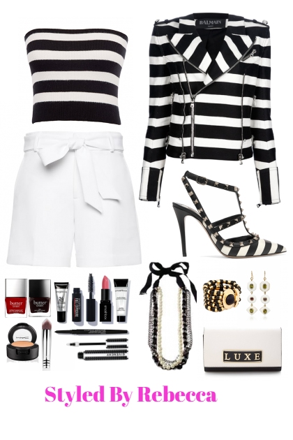 Girls Have Stripe Swag- Combinazione di moda