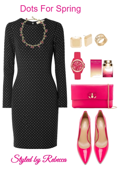 Dots For Spring- Fashion set