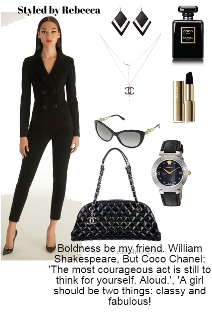 Boldness and Courageous- Fashion set