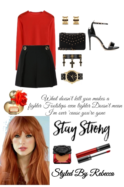 Stay Strong-BreakUp Looks- Fashion set