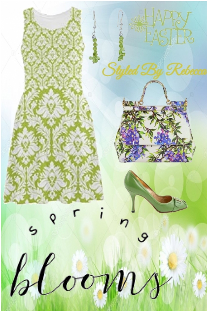 Happy Easter- Combinazione di moda