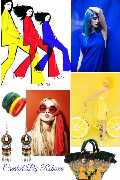 Pick Your Color Funky Style- Fashion set