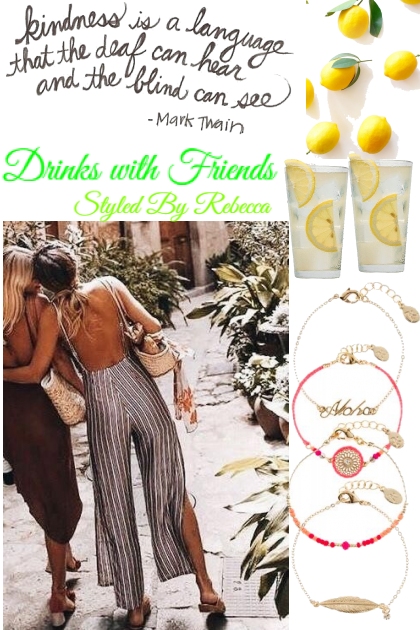 Drinks With Best Friends - Fashion set