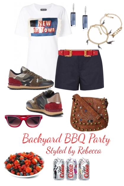 Backyard BBQ Party- Modna kombinacija