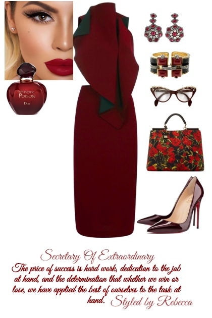 Secretary Of Extraordinary - Combinazione di moda