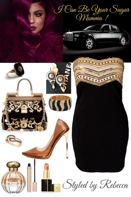 I Can Be Your Sugar Momma!- Fashion set
