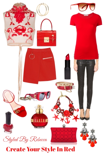 Creating Your Style In Red