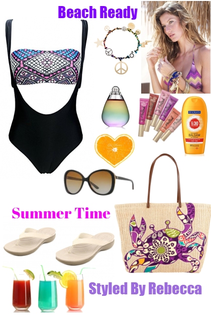 Fun Is At The Beach- Fashion set