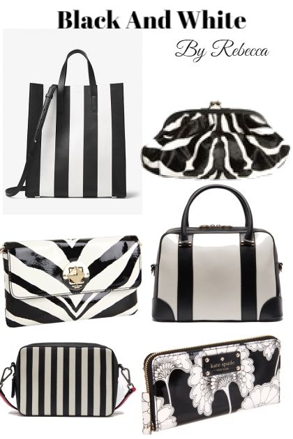 Black And White Bags To Try- Modna kombinacija