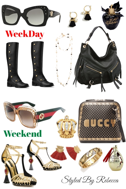 WeekDay/Weekend- combinação de moda