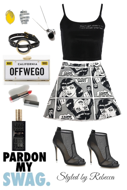 PARDON MY SWAG- Combinazione di moda
