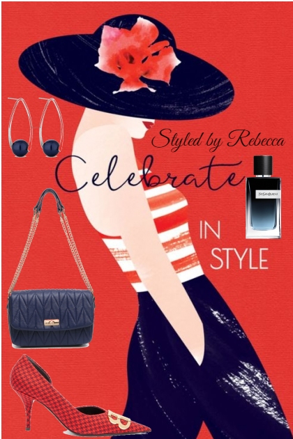 Celebrate The 4th In Style- Combinaciónde moda