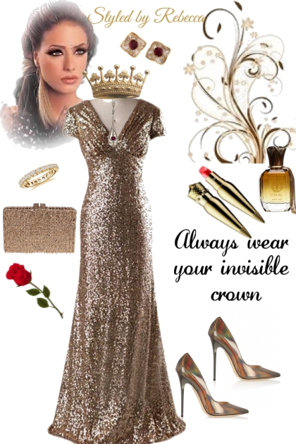 A Crown For A Queen- combinação de moda