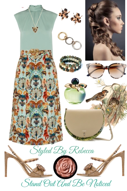 Stand Out And Be Noticed In Your Skirt- Fashion set