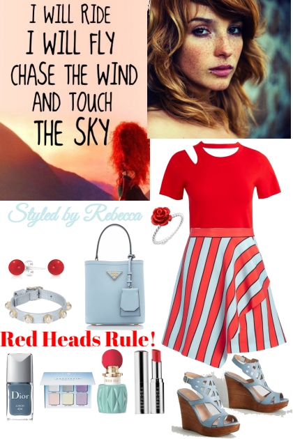 Red Heads Rule!- Combinaciónde moda