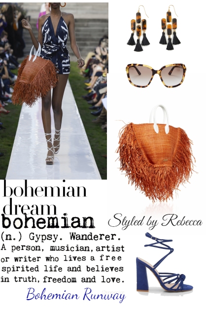 Bohemian Runway- Combinazione di moda
