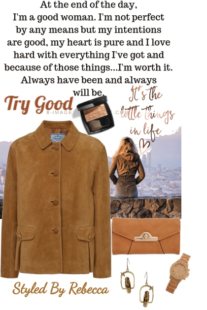 Try Good ,Try Travel - Fashion set