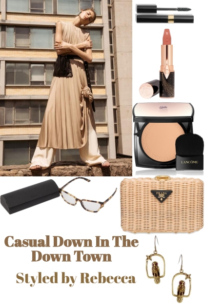 Casual Down In The Down Town- combinação de moda
