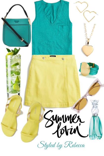 Summer Loving Skirts- Модное сочетание