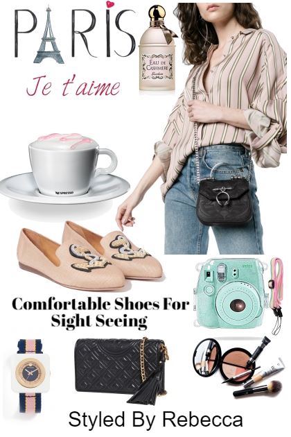 Comfortable shoes for Sight Seeing- Fashion set