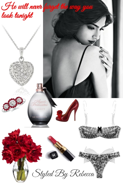 He will never forget the way you look tonight- Combinaciónde moda