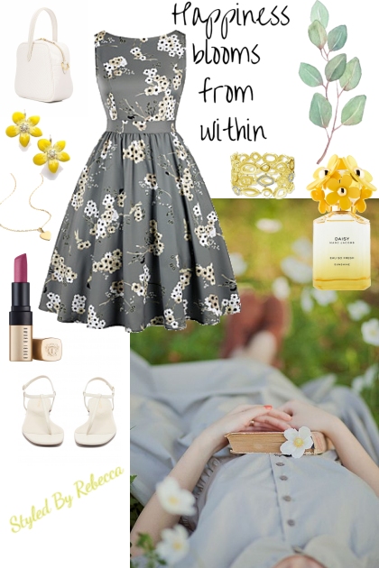Happiness Blooms From within- Fashion set