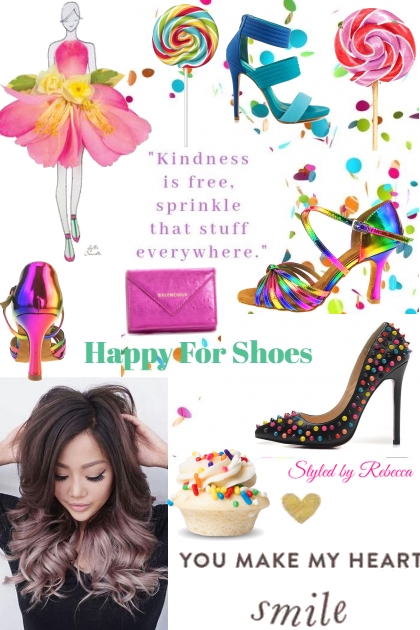 Happy For Shoes- Combinazione di moda