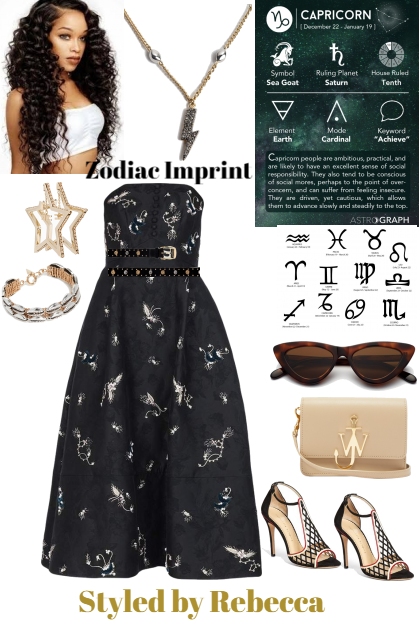 ZODIAC IMPRINT -SUNSHINE SHADES- combinação de moda