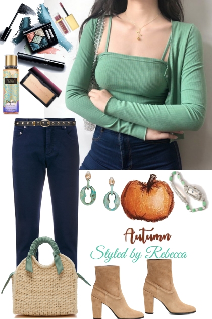 Autumn Mint - combinação de moda