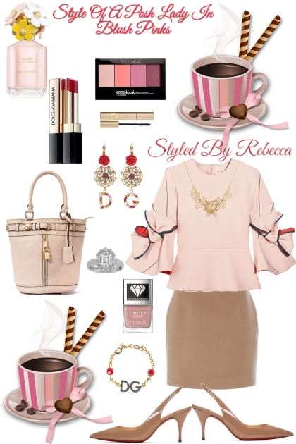 Style Of A Posh Lady In Blush Pinks