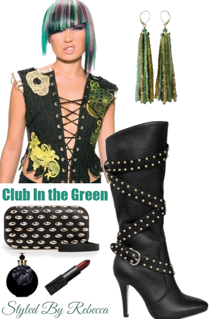 Club In The Green- combinação de moda